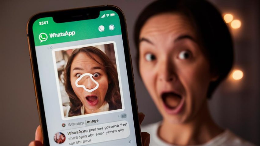 Comment envoyer une photo éphémère sur WhatsApp