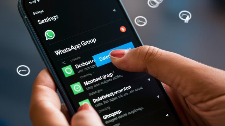 supprimer groupe whatsapp facilement