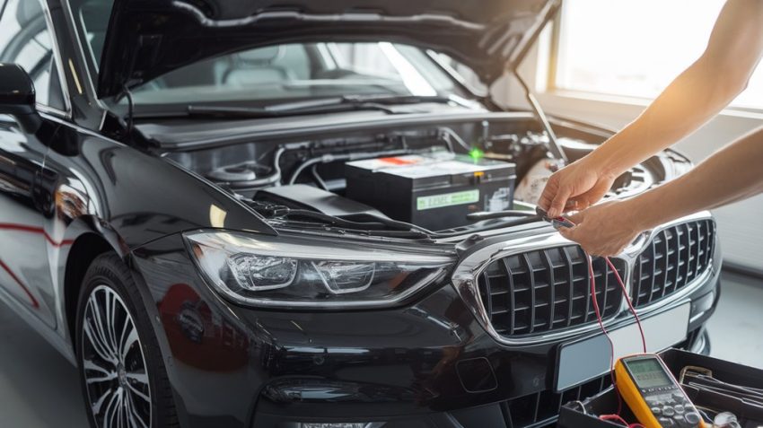 car battery reset steps