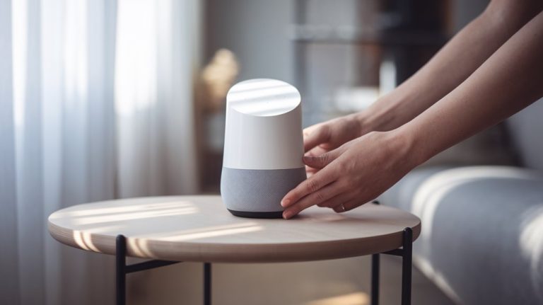 reset google home device