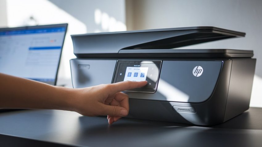 reset network on hp printer